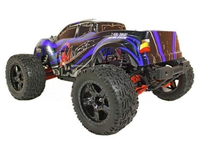 Радиоуправляемый монстр Remo Hobby MMAX PRO UPGRADE (синий) 4WD 2.4G 1/10 RTR Радиоуправляемый монстр Remo Hobby MMAX PRO UPGRADE (синий) 4WD 2.4G 1/10 RTR