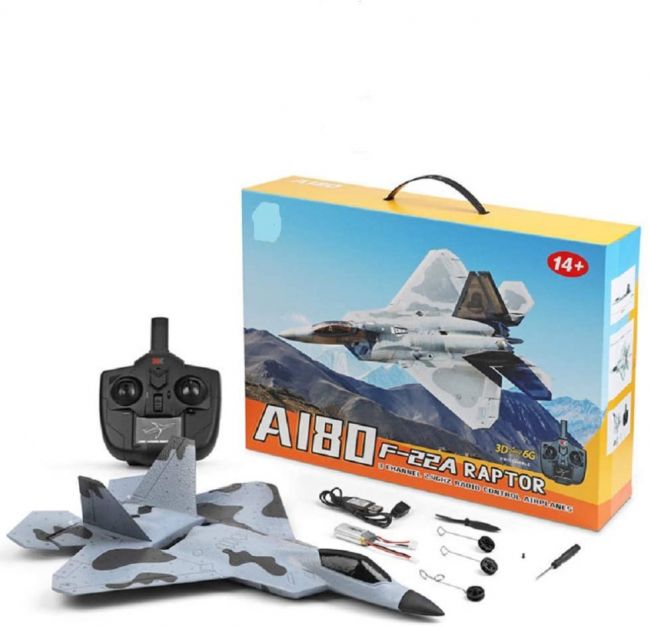 Радиоуправляемый самолет XK Innovation IMITATE F22A RAPTOR RTF 2.4G - A180-F22 Радиоуправляемый самолет XK Innovation IMITATE F22A RAPTOR RTF 2.4G - A180-F22
