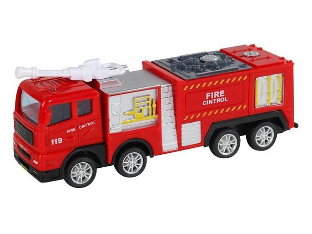 Машина AUTODRIVE Пожарная 16см инерционная, в/п 26,4*4*18,5см, , Машина AUTODRIVE Пожарная 16см инерционная, в/п 26,4*4*18,5см, ,