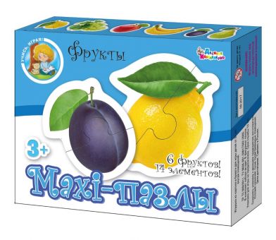 Пазлы MAxI "Фрукты" 14 эл.