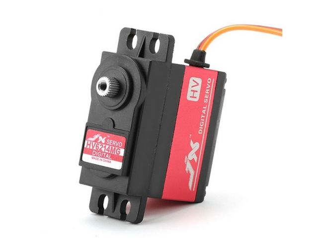 Сервомашинка цифровая JX Servo PDI-HV6214MG (62г/14.6/0.16/7.4V) стандартная Сервомашинка цифровая JX Servo PDI-HV6214MG (62г/14.6/0.16/7.4V) стандартная