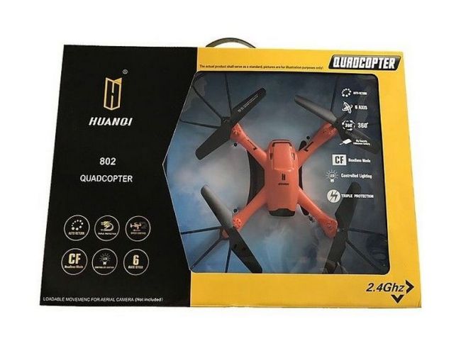 Р/У квадрокоптер Huan Qi HQ802 с FPV трансляцией Wi-Fi HeadFree 2.4G RTF Р/У квадрокоптер Huan Qi HQ802 с FPV трансляцией Wi-Fi HeadFree 2.4G RTF