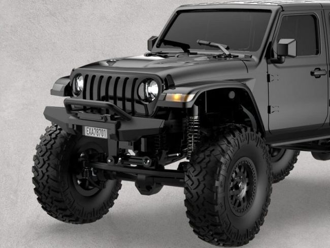 Радиоуправляемый краулер Volantex RC 787-1 синий 4WD 2.4G 1/24 RTR