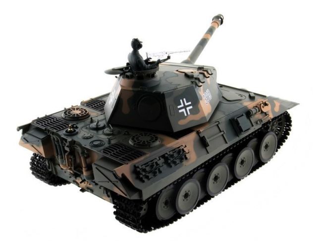 Радиоуправляемый танк Heng Long Panther Upgrade V6.0 2.4G 1/16 RTR Радиоуправляемый танк Heng Long Panther Upgrade V6.0 2.4G 1/16 RTR