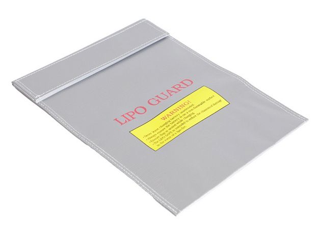 Специальный мешок для зарядки и хранения LiPo аккумуляторов (Lipo Bag) G.T.Power 25x33 см (большой) Специальный мешок для зарядки и хранения LiPo аккумуляторов (Lipo Bag) G.T.Power 25x33 см (большой)