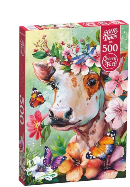 Puzzle-500 "Корова! Вау!" Cherry Pazzl