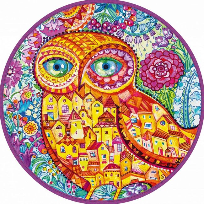 Пазл JAZZLE PUZZLE Дивная сова 500 дет.