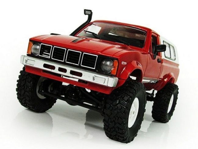 Радиоуправляемая машина WPL пикап Hilux (красная) 4WD 2.4G 1/16 RTR Радиоуправляемая машина WPL пикап Hilux (красная) 4WD 2.4G 1/16 RTR