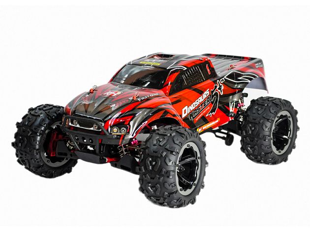Радиоуправляемый монстр Remo Hobby Dinosaurs Master Brushless UPGRADE PLUS красный 4WD 2.4G 1/8 RTR Радиоуправляемый монстр Remo Hobby Dinosaurs Master Brushless UPGRADE PLUS красный 4WD 2.4G 1/8 RTR