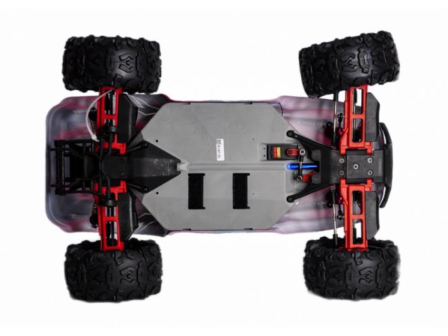 Радиоуправляемый монстр Remo Hobby Dinosaurs Master Brushless UPGRADE PLUS красный 4WD 2.4G 1/8 RTR Радиоуправляемый монстр Remo Hobby Dinosaurs Master Brushless UPGRADE PLUS красный 4WD 2.4G 1/8 RTR