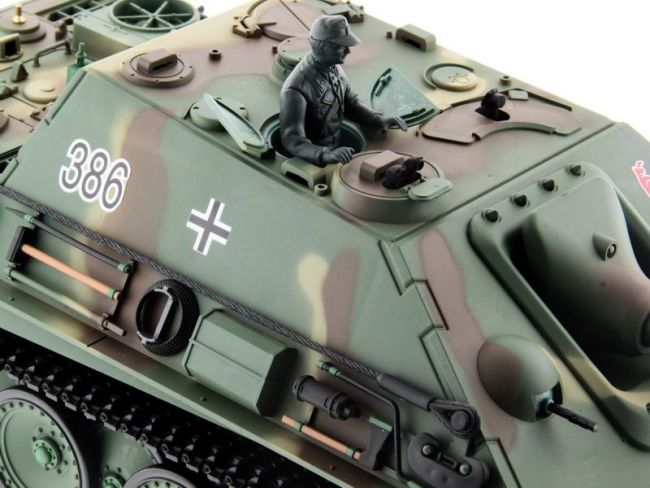 Радиоуправляемый танк Heng Long Jagdpanther Upgrade V7.0 2.4G 1/16 RTR Радиоуправляемый танк Heng Long Jagdpanther Upgrade V7.0 2.4G 1/16 RTR