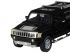 Машина "АВТОПАНОРАМА" Hummer H3, черный, 1/32, свет, звук, инерция, в/к 17,5*13,5*9 см