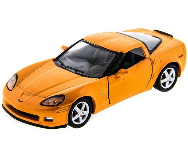 Машина Kinsmart CHEVROLET CORVETTE Z06 инерция (1/12шт.) 1:36 б/к