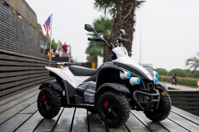 Детский спортивный электроквадроцикл Dongma ATV White 12V - DMD-268B-W Детский спортивный электроквадроцикл Dongma ATV White 12V - DMD-268B-W