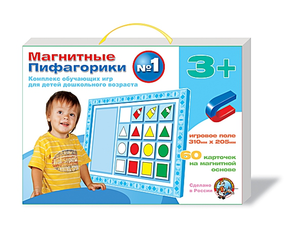 Магнитные Пифагорики 3+ № 1 Магнитные Пифагорики 3+ № 1