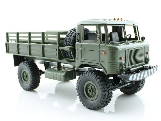 Р/У машина WPL ГАЗ-66 грузовая (зеленая) 1/16+акб 2.4G RTR Р/У машина WPL ГАЗ-66 грузовая (зеленая) 1/16+акб 2.4G RTR