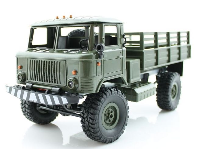 Р/У машина WPL ГАЗ-66 грузовая (зеленая) 1/16+акб 2.4G RTR Р/У машина WPL ГАЗ-66 грузовая (зеленая) 1/16+акб 2.4G RTR