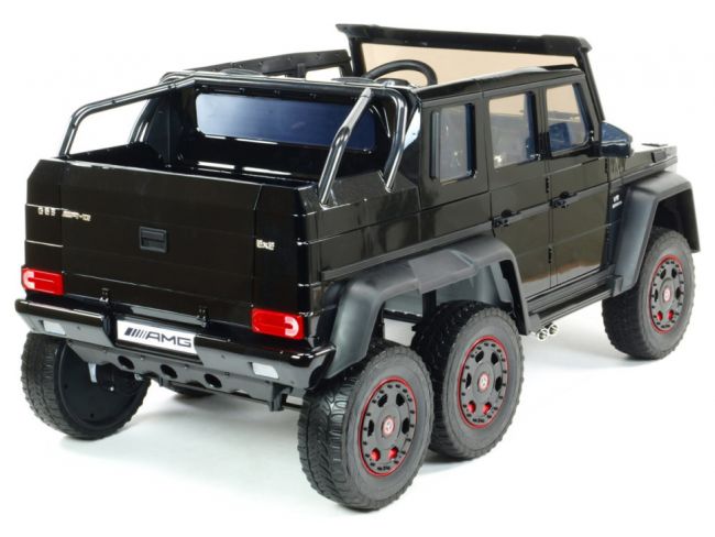 Двухместный электромобиль Mercedes Benz G63 6x6 4WD - ABL1801-BLACK-PAINT Двухместный электромобиль Mercedes Benz G63 6x6 4WD - ABL1801-BLACK-PAINT