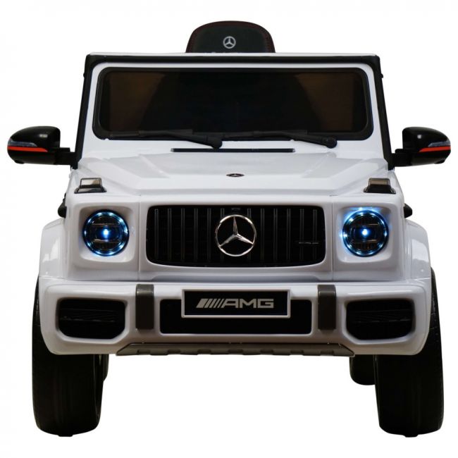 Электромобиль Mercedes-Benz G63 AMG 12V с высокой дверью - BBH-0002H-WHITE Электромобиль Mercedes-Benz G63 AMG 12V с высокой дверью - BBH-0002H-WHITE