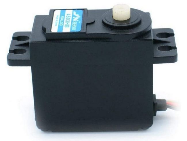 Сервомашинка аналоговая JX Servo PS-4503HB (45.5г/3.95/0.12/6V) стандартная Сервомашинка аналоговая JX Servo PS-4503HB (45.5г/3.95/0.12/6V) стандартная
