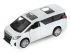 Машина "АВТОПАНОРАМА" Toyota Alphard, белый, 1/43, инерция, откр. двери, в/к 17,5*12,5*6,5 см