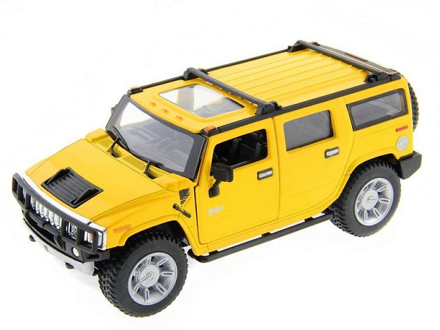 Машина Kinsmart 1:32 2008 Huммer H2 SUV (1/6шт.) б/к