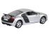 Машина "АВТОПАНОРАМА" Audi R8 GT, серебро, 1/43, инерция, в/к 17,5*12,5*6,5 см