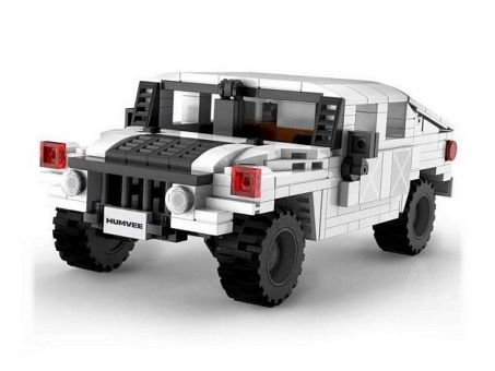 Конструктор CaDA военный бронированный автомобиль HumVee (328 деталей)