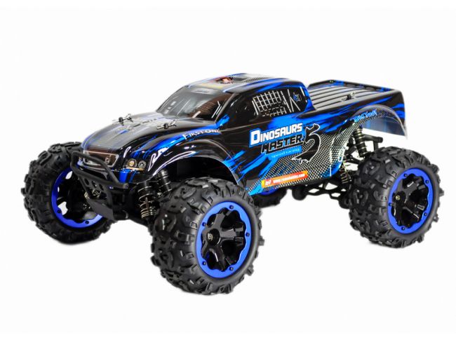Радиоуправляемый монстр Remo Hobby Dinosaurs Master Brushless (синий) 4WD 2.4G 1/8 RTR Радиоуправляемый монстр Remo Hobby Dinosaurs Master Brushless (синий) 4WD 2.4G 1/8 RTR