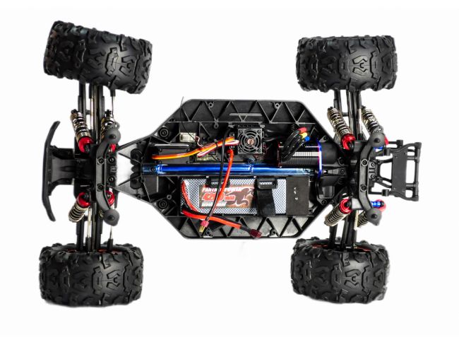 Радиоуправляемый монстр Remo Hobby Dinosaurs Master Brushless (синий) 4WD 2.4G 1/8 RTR Радиоуправляемый монстр Remo Hobby Dinosaurs Master Brushless (синий) 4WD 2.4G 1/8 RTR