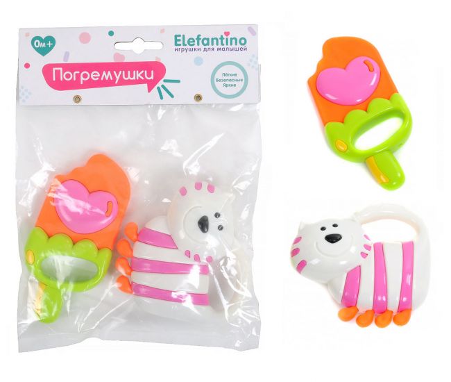 Погремушки "Elefantino" Погремушки "Elefantino"
