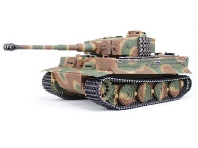 P/У танк Taigen 1/16 Tiger 1 (Германия, поздняя версия) V3 2.4G RTR лесной камуфляж