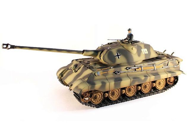 Р/У танк Taigen 1/16 KingTiger (Германия) HC 2.4G RTR