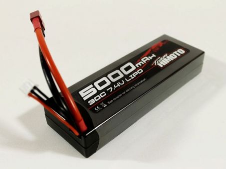 Аккумулятор Li-Po Himoto 5000mAh, 7,4V, 30C, T‐plug Аккумулятор Li-Po Himoto 5000mAh, 7,4V, 30C, T‐plug