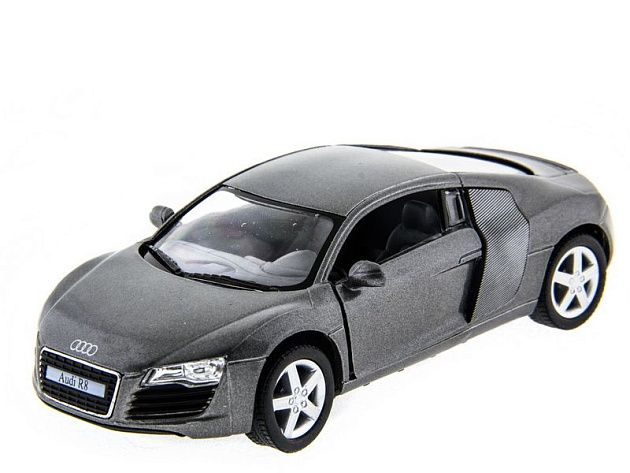 Машина Kinsmart AUDI R8 инерция (1/12шт.) 1:36 б/к