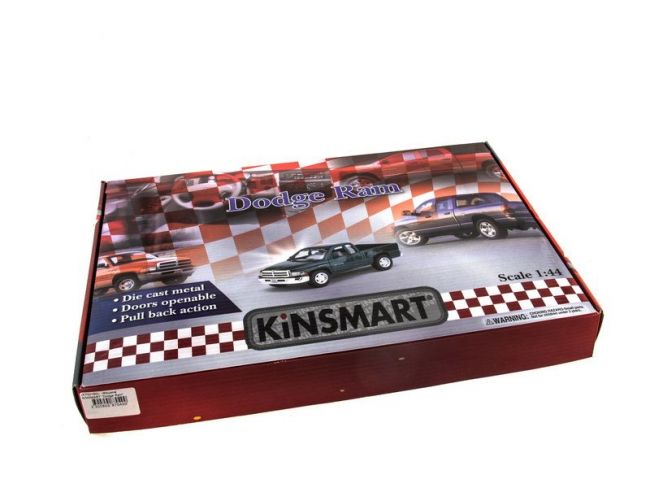 Машина Kinsmart "Dodge Ram" инерция (1/12шт.) 1:44 б/к Машина Kinsmart "Dodge Ram" инерция (1/12шт.) 1:44 б/к