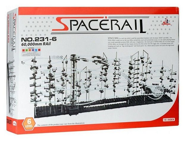 Конструктор динамический Spacerail 231-6, 60м (Level 6)