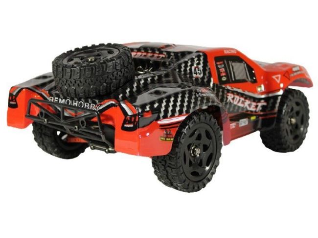 Радиоуправляемый шорт-корс Remo Hobby Rocket UPGRADE V2.0 (красный) 4WD 2.4G 1/16 RTR Радиоуправляемый шорт-корс Remo Hobby Rocket UPGRADE V2.0 (красный) 4WD 2.4G 1/16 RTR
