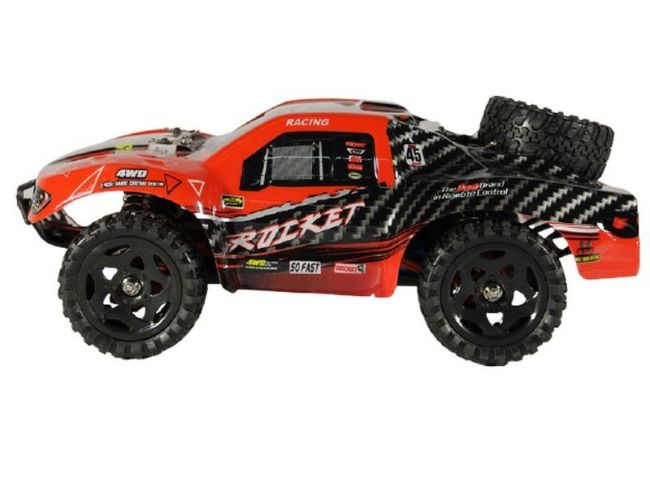 Радиоуправляемый шорт-корс Remo Hobby Rocket UPGRADE V2.0 (красный) 4WD 2.4G 1/16 RTR Радиоуправляемый шорт-корс Remo Hobby Rocket UPGRADE V2.0 (красный) 4WD 2.4G 1/16 RTR