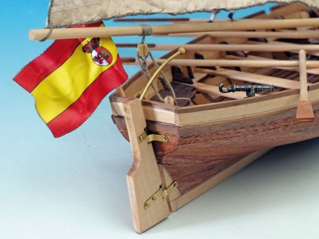 Сборная деревянная модель шлюпки корабля Artesania Latina SAN JUAN NEPOMUCENO'S, 1/25 Сборная деревянная модель шлюпки корабля Artesania Latina SAN JUAN NEPOMUCENO'S, 1/25