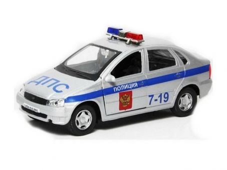 Машина Autotime "LADA KALINA" полиция 1:34 Машина Autotime "LADA KALINA" полиция 1:34