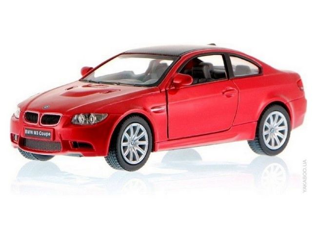 Машина Kinsmart "BMW M3 Coupe" инерция (1/12шт.) 1:36 б/к