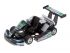 Машина Kinsmart "Turbo Go Kart" инерция (1/12шт.) б/к