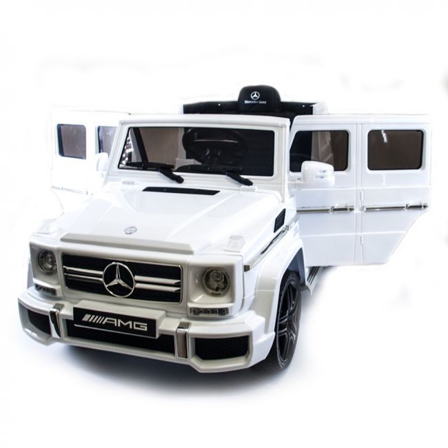 Детский электромобиль Mercedes Benz G63 LUXURY 2.4G - White - HL168-LUX-W Детский электромобиль Mercedes Benz G63 LUXURY 2.4G - White - HL168-LUX-W