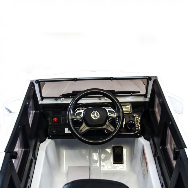Детский электромобиль Mercedes Benz G63 LUXURY 2.4G - White - HL168-LUX-W Детский электромобиль Mercedes Benz G63 LUXURY 2.4G - White - HL168-LUX-W