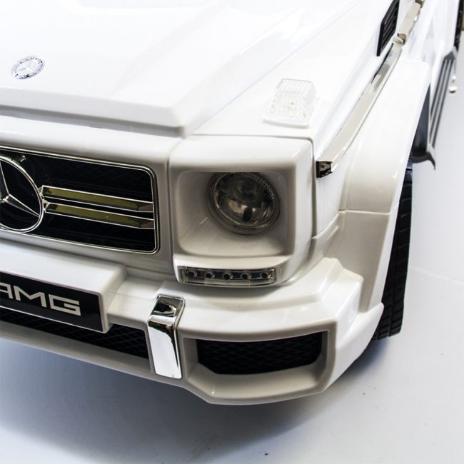 Детский электромобиль Mercedes Benz G63 LUXURY 2.4G - White - HL168-LUX-W Детский электромобиль Mercedes Benz G63 LUXURY 2.4G - White - HL168-LUX-W