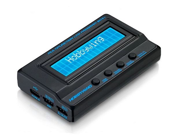 Карта программирования регулятора Hobbywing MULTIFUNCTION LCD PROGRAM BOX-V2 Карта программирования регулятора Hobbywing MULTIFUNCTION LCD PROGRAM BOX-V2