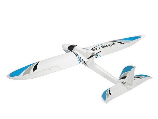 Радиоуправляемый планер Top RC SKY SURFER синий 1400мм KIT Радиоуправляемый планер Top RC SKY SURFER синий 1400мм KIT