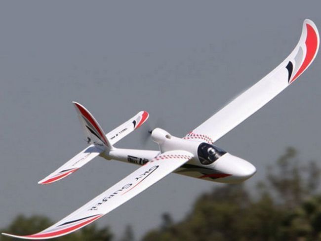 Радиоуправляемый планер Top RC SKY SURFER синий 1400мм KIT Радиоуправляемый планер Top RC SKY SURFER синий 1400мм KIT