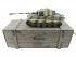 Радиоуправляемый танк Torro King Tiger 1/16, ВВ-пушка, дым, деревянная коробка V3.0 2.4G RTR